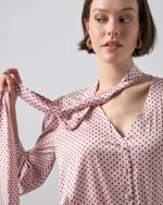 SHIRT SATIN POLKA DOTS - Image 8