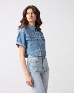 SHIRT JEAN CROPPED - Image 2