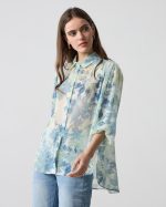 SHIRT CHIFFON FLOWER PRINT - Image 6