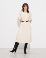 MIDI DRESS SWING SKIRT - Image 11