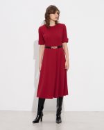 MIDI DRESS SWING SKIRT - Image 3