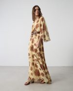 MAXI CHIFFON DRESS PRINTED - Image 8