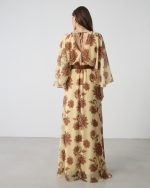 MAXI CHIFFON DRESS PRINTED - Image 9