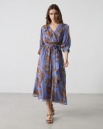 MIDI DRESS CHIFFON PRINTED