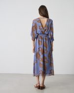 MIDI DRESS CHIFFON PRINTED - Image 4