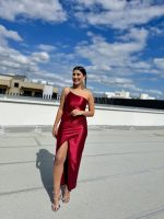 MAXI METALLIC DRESS
