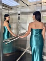MAXI METALLIC DRESS - Image 11