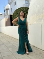 MAXI MERMAID GLITER DRESS