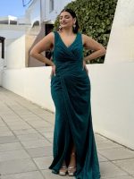 MAXI MERMAID GLITER DRESS - Image 2