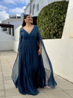 MAXI CHIFFON LACE SHOULDER - Image 11