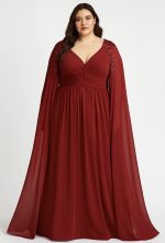 MAXI CHIFFON LACE SHOULDER - Image 13