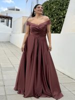 MAXI SATIN DRESS