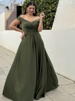 MAXI SATIN DRESS - Image 6