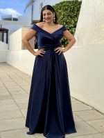 MAXI SATIN DRESS - Image 10