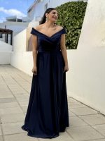 MAXI SATIN DRESS - Image 12