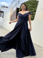 MAXI SATIN DRESS - Image 13
