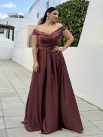 MAXI SATIN DRESS - Image 16