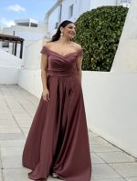 MAXI SATIN DRESS - Image 17