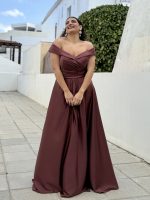 MAXI SATIN DRESS - Image 18