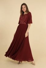 MAXI DRESS PLEATED - Image 13