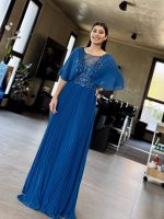 MAXI DRESS PLEATED - Image 3