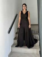 JUMPSUIT WITH ATTACHED SKIRT