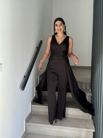 JUMPSUIT WITH ATTACHED SKIRT - Image 3