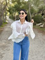 CHIFFON SHIRT RUFFLES - Image 5