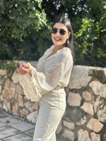 CHIFFON SHIRT FLARE SLEEVE - Image 10