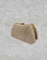 RUCHED CLUTCH BAG - Image 3