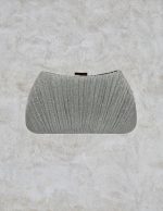 RUCHED CLUTCH BAG - Image 4