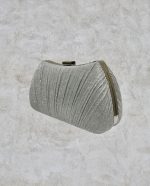 RUCHED CLUTCH BAG - Image 5