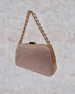 GLITTER CLUTCH BAG