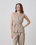 BLAZER MELANGE SLEEVELESS - Image 2