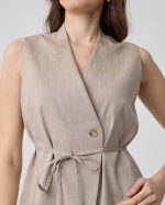 BLAZER MELANGE SLEEVELESS - Image 3