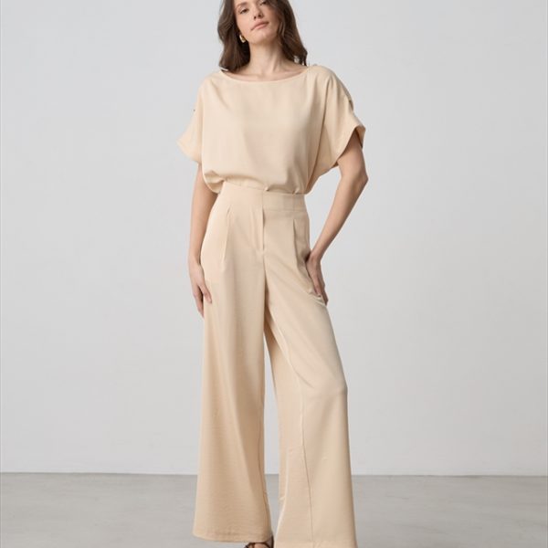 TROUSER PLEATED FRONT