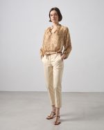 COTTON TROUSER ROLL HEM - Image 24