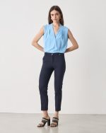 COTTON TROUSER ROLL HEM - Image 9
