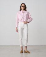 COTTON TROUSER ROLL HEM - Image 3