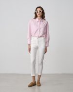 COTTON TROUSER ROLL HEM - Image 7