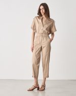TROUSER COTTON BUTTONED CUFF LEG - Image 6