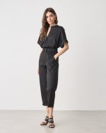 TROUSER COTTON BUTTONED CUFF LEG - Image 9