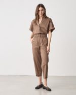 TROUSER COTTON BUTTONED CUFF LEG - Image 16