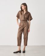 TROUSER COTTON BUTTONED CUFF LEG - Image 19
