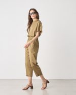TROUSER COTTON BUTTONED CUFF LEG - Image 23