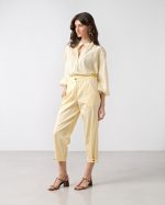 TROUSER COTTON BUTTONED CUFF LEG - Image 29