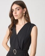JUMPSUIT CREPE SLEEVELESS - Image 6