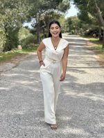 JUMPSUIT CREPE SLEEVELESS - Image 7