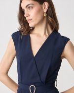 JUMPSUIT CREPE SLEEVELESS - Image 11