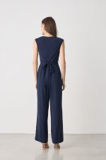 JUMPSUIT CREPE SLEEVELESS - Image 12